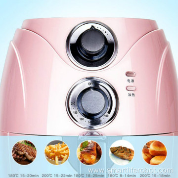 2.5L Stainless Steel Digital Hot Air Fryer